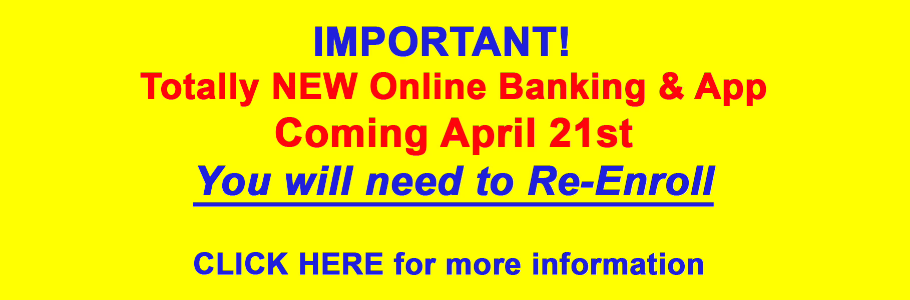 New Online Banking & App