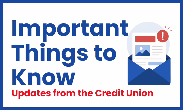 Newsletter, important information, changes, info